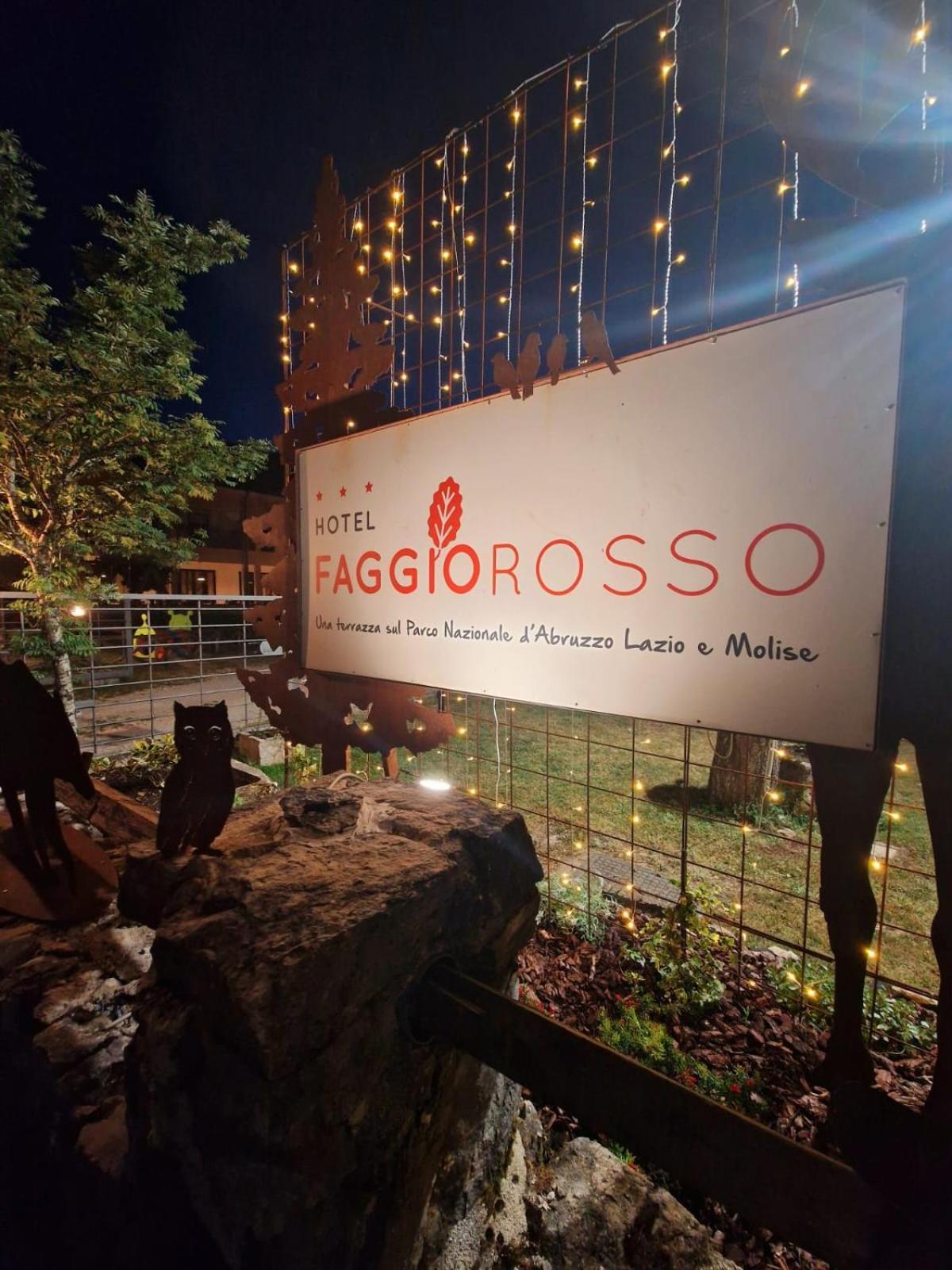 Hotel Faggio Rosso Pescasseroli Esterno foto